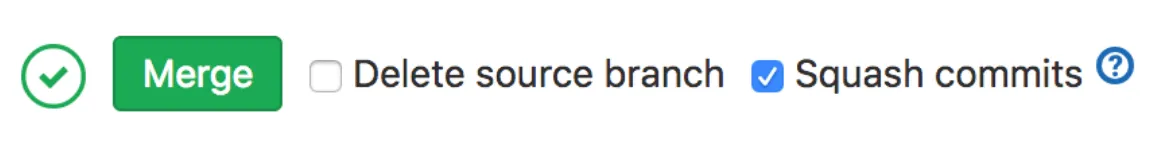 GitLab commits